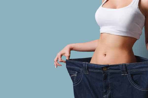 woman after fat reduction treatment Tring