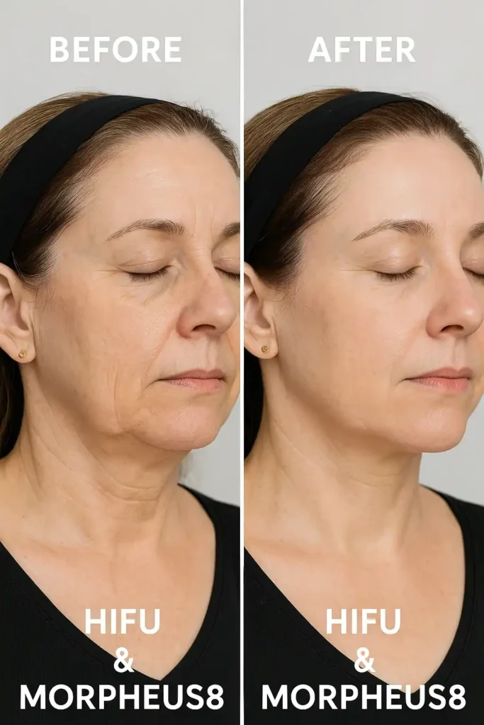 HIFU & Morpheus8 treatment results Tring - book in today!