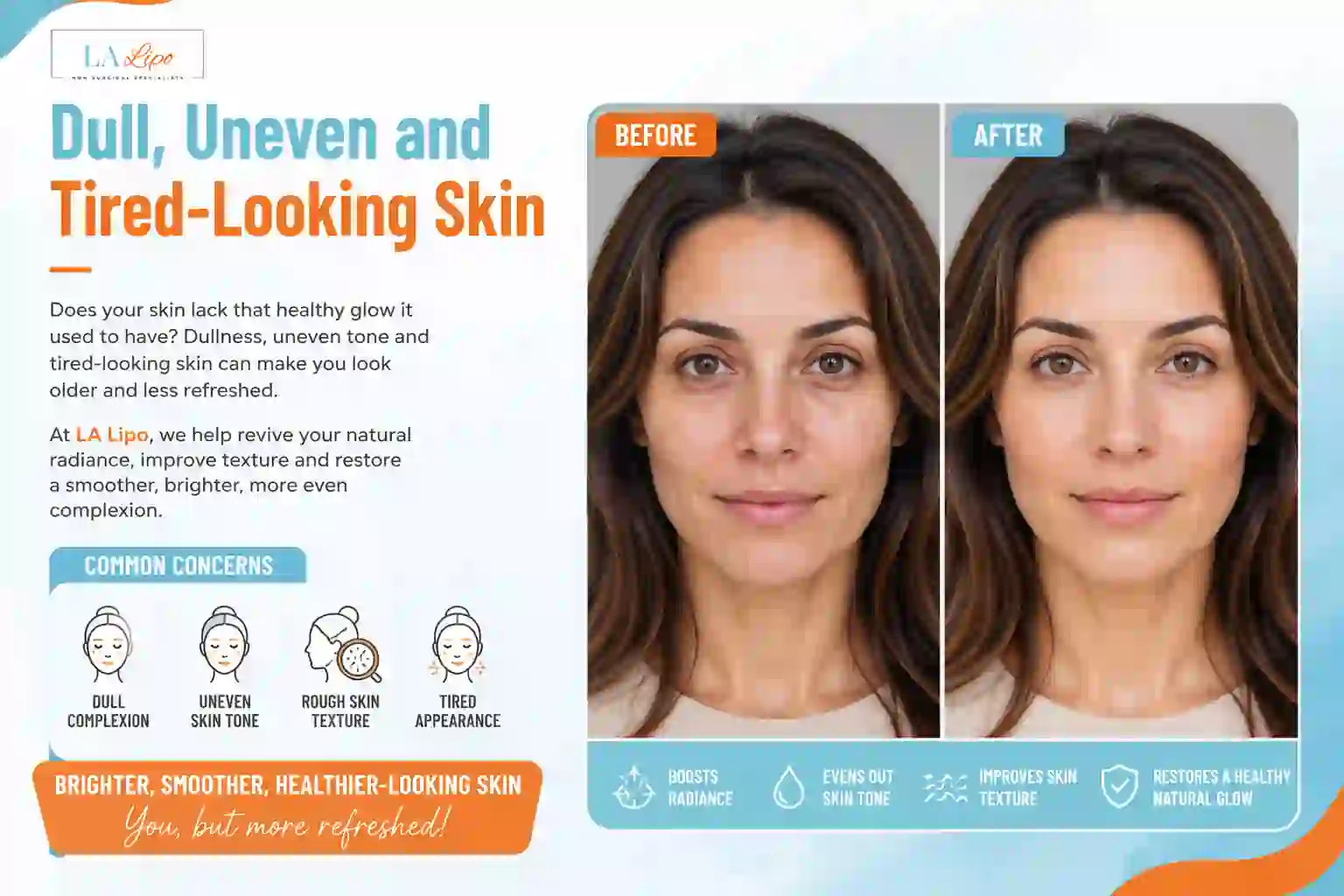 Sign #5: Dull, Uneven and Tired-Looking Skin Tring