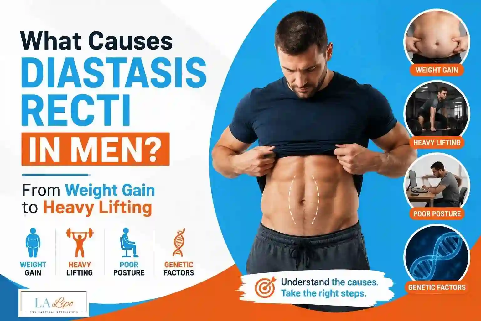 What Causes Diastasis Recti in Men? From Weight Gain to Heavy Lifting Tring